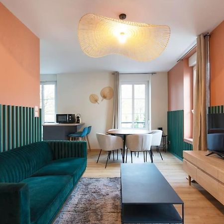 Le Chemin Liebault Apartment Nancy Bagian luar foto